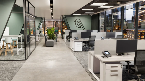 contrôle d'accès des plateaux de bureaux