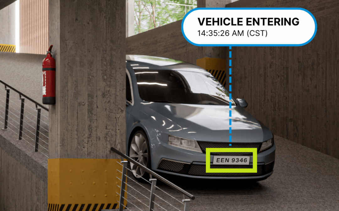 La caméra de lecture de plaque d’immatriculation